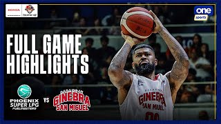 PHOENIX vs GINEBRA  FULL GAME HIGHLIGHTS  PBA SEASON 48 PHILIPPINE CUP  MARCH 10 2024 [upl. by Bolen]