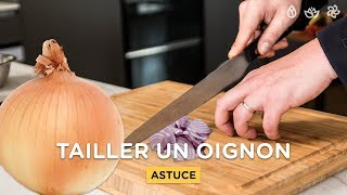 TUTO  COMMENT COUPER UN OIGNON [upl. by Laroc]