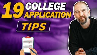 19 College Application Tips To Help You Stand Out [upl. by Odrareve167]