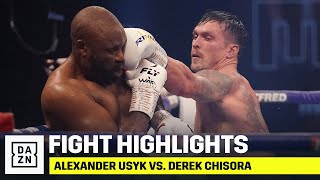 HIGHLIGHTS  Alexander Usyk vs Derek Chisora [upl. by Pomeroy]