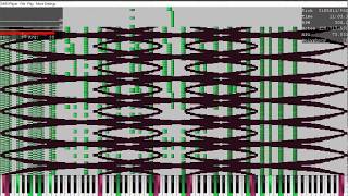 Black MIDI Ultralight MIDI Player  The Nuker 2 14221 Million [upl. by Gabbi]