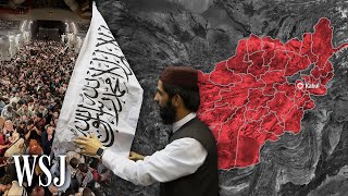 Afghanistan Takeover A Timeline of the Taliban’s Swift Advance  WSJ [upl. by Enyrehtac688]