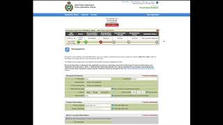 Police Information Checks Online Tutorial [upl. by Neo]