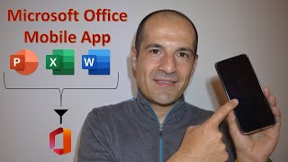 📱How to use Microsoft Office App on Android amp iPhone for FREE [upl. by Emogene769]