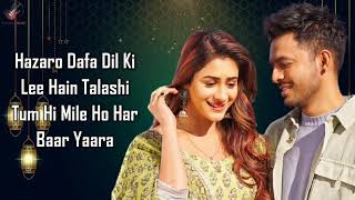 Oh Sanam LYRICS  Tony Kakkar amp Shreya Ghoshal  Hiba Nawab  Anshul Garg  Satti Dhillon [upl. by Collayer]