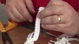 Zipper Shortening amp Stops  Part 4 of Zippers Explained in Detail [upl. by Danieu774]