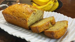 Como hacer el mejor PAN de PLATANO [upl. by Ecyla]