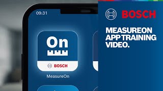 Bosch MeasureOn App – All information in one hand [upl. by Sukey]