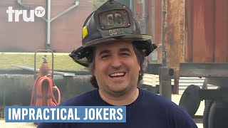 Impractical Jokers  The Fire Academy Punishment  truTV [upl. by Bartle]