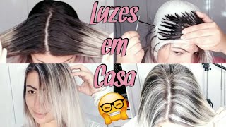 FAZENDO LUZES NA TOUCA EM CASA  Sheyla Cavalcante [upl. by Lashonda]