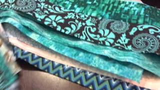 Bargello Quilt Tutorial [upl. by Yadnil843]