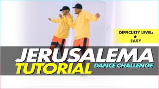 Jerusalema Dance Tutorial  Step by step [upl. by Ward]