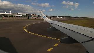 Take off from Göteborg Landvetter Airport GOT Sweden  KLM Embraer 190  May 2019 [upl. by Schmidt]