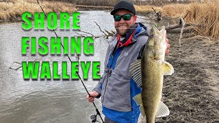 Shore Fishing Walleye Tactics [upl. by Balmuth]