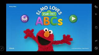 Elmo Loves ABCs Education Game For Kids PQR [upl. by Janeczka]