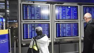 Transit at Frankfurt Airport FRA Terminal 1 Germany [upl. by Kimon]