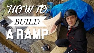 HOW TO KICKERRAMPE BAUEN GermanDeutsch FOR MTBBMX [upl. by Enivid]