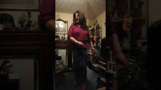 Dancing in my hobble skirt Challenge [upl. by Latrell550]