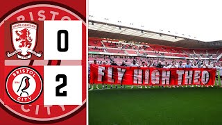 MIDDLESBROUGH 02 BRISTOL CITY  MATCH REVIEW [upl. by Tammara112]