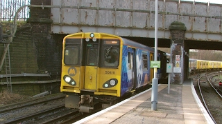 Half an Hour at 216  Birkenhead North Station 1022017  Class 507 508 terminus [upl. by Loree]