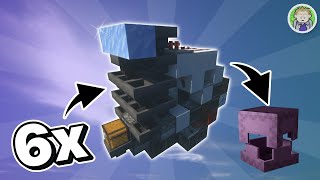 6x Hopper Speed Sorting Shulker Loader [upl. by Akerdna]