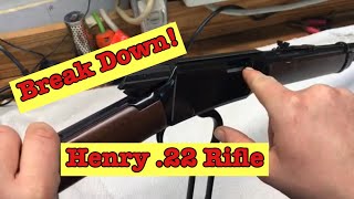 Breaking Down a Henry 22 Lever Rifle [upl. by Esereht]