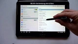 Tablet WLAN einrichten [upl. by Esinereb768]