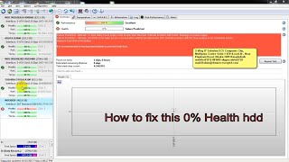 How to fix 0 health HDD SMART BAD Status [upl. by Anilahs925]