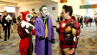 Harleys Joker Interview WonderCon 2013 [upl. by Jaban452]