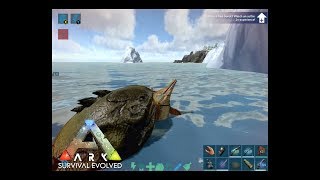 Dunkleosteus Solo Tame ARK Mobile [upl. by Ahs241]