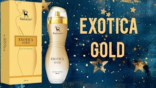 Ramsons exotica gold perfume review [upl. by Thorstein]