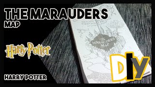 THE MARAUDERS MAP  DIY [upl. by Enyale412]