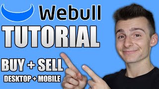 How To Buy And Sell A Stock On Webull Desktop  Mobile  Full Tutorial [upl. by Calderon]