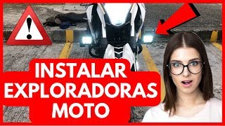 INSTALAR EXPLORADORAS MOTO 😎 MUY FACIL 😎 [upl. by Ivey]