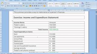 Finance income and expenditure statement [upl. by Pattie]