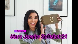 Review  Marc Jacobs Softshot 21 [upl. by Ettenej]