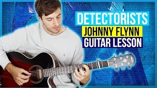 Detectorists Theme Song by Johnny Flynn Guitar Lesson [upl. by Amato30]