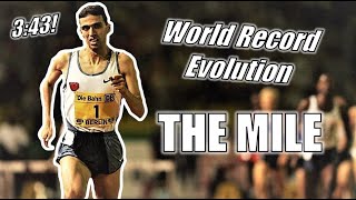 THE WORLD RECORD HISTORY OF THE MILE  The Progression to 343 [upl. by Ecadnac]