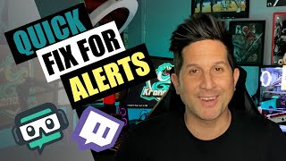 Streamlabs OBS Alerts not working while live on Twitch  StepbyStep guide on how to fix them [upl. by Rossner]