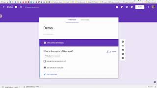 Accept Multiple Answers in a Short Answer Question in Google Forms [upl. by Mellisent]