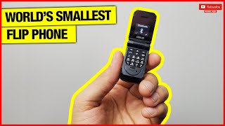 World’s Smallest Flip Phone [upl. by Lodmilla]