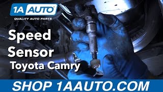 How to Replace Speed Sensor 9701 Toyota Camry [upl. by Plumbo]