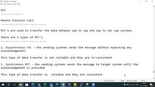 SAP RFC Connection [upl. by Chud]