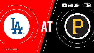 Dodgers at Pirates  MLB Game of the Week Live on YouTube [upl. by Lemahs597]