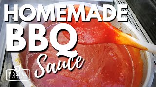 Easy Barbecue Sauce Recipe  The Best Homemade BBQ Sauce ever [upl. by Ynnig835]