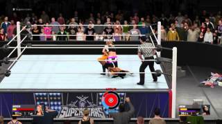 WWE 2k16 Natalya sharpshooter [upl. by Latyrc800]