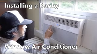 Danby Window Air Conditioner Installation [upl. by Aciemaj]