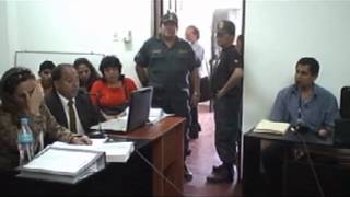 Juicio Oral  Homicidio [upl. by Najar]