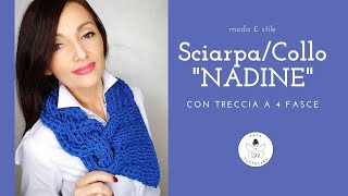 TUTORIAL Sciarpacollo quotNadinequot 🤍lafatatuttofare🤍 [upl. by Ioves]