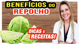 Benefícios do Repolho  Para Que Serve e Propriedades RECEITAS LIGHT e DICAS [upl. by Athenian]